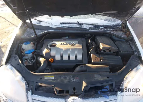 2006 Volkswagen Jetta Tdi из США, поврежденный, VIN 3VWDT71K76M709738